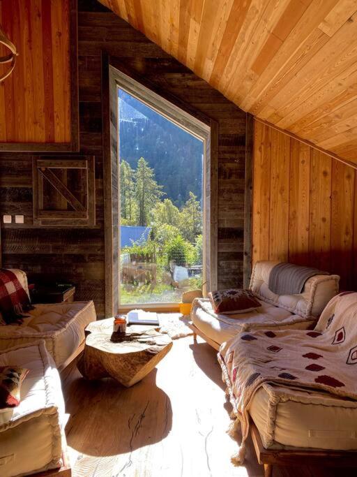 Mon Roc - Maison De Montagne Atypique Avec Vue La Grave Exterior foto