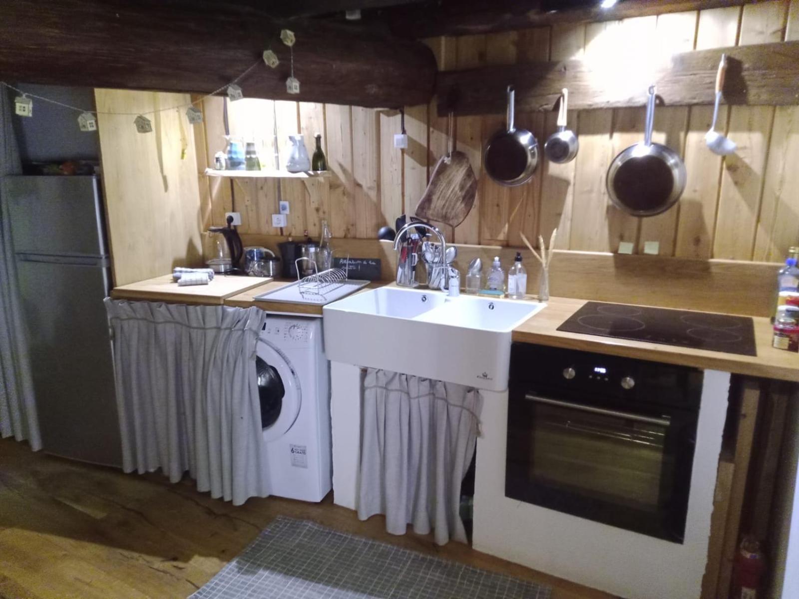 Mon Roc - Maison De Montagne Atypique Avec Vue La Grave Exterior foto